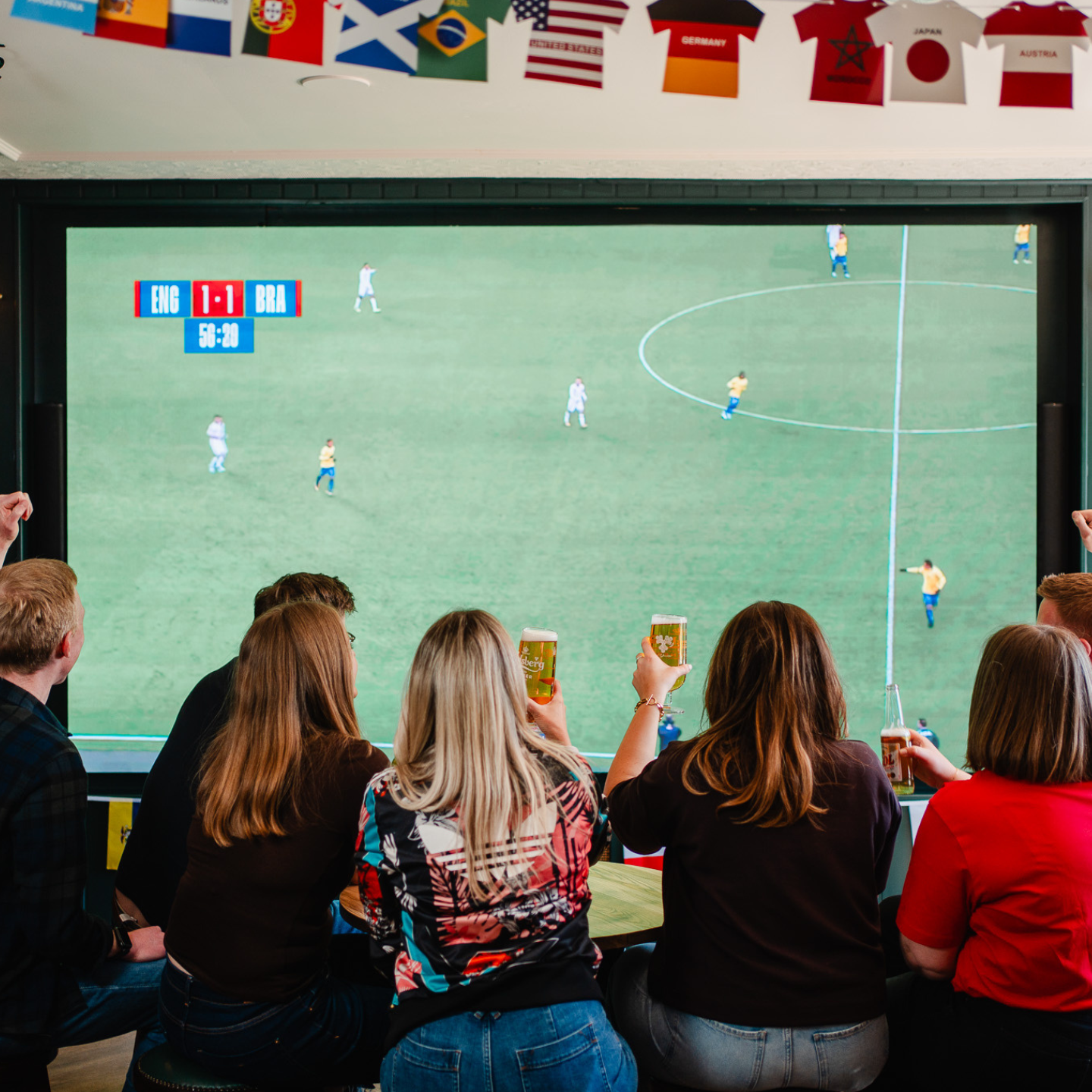 Massive screens. Big games. All summer long.